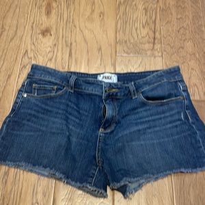 Paige denim cut off jean shorts 29 women.